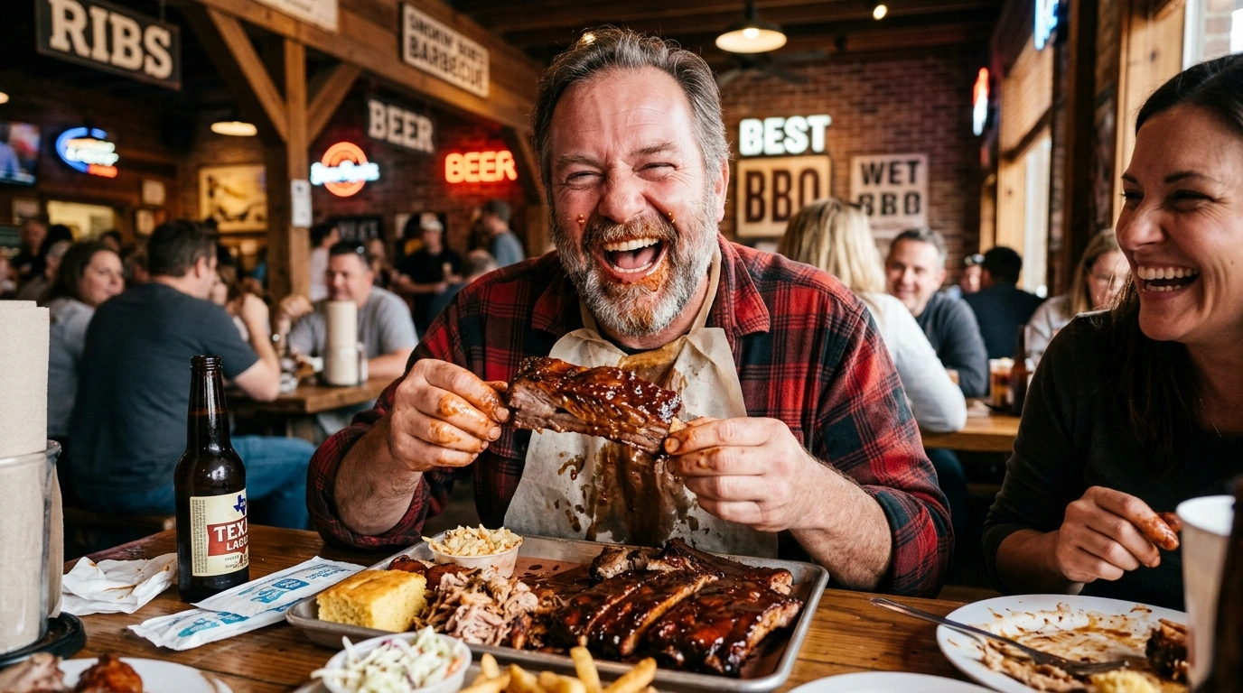Emotional Metaphor for Delicious Food