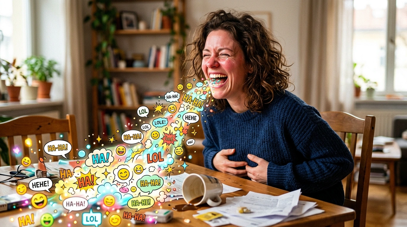 Funny Metaphors for Laughing Constantly