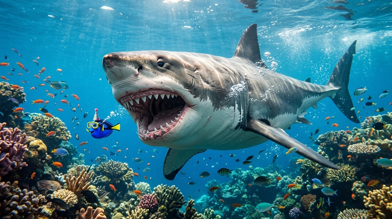 Metaphor for Shark in Real-Life Examples