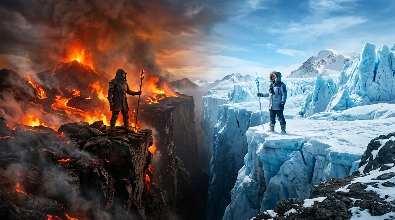 When to Use a Metaphor for Two Extreme Opposites