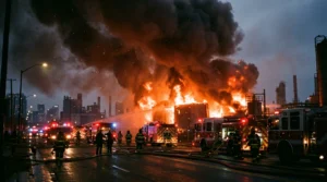 fire metaphor for disaster