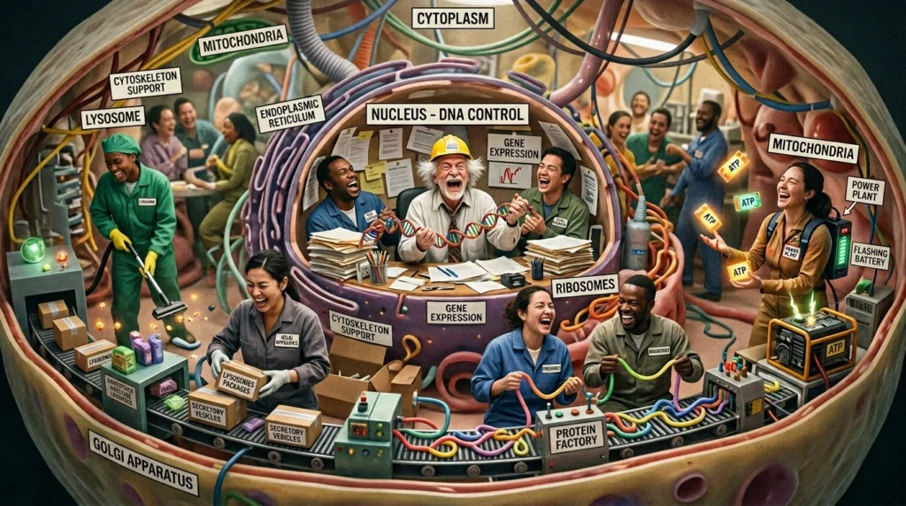 metaphor for a cell