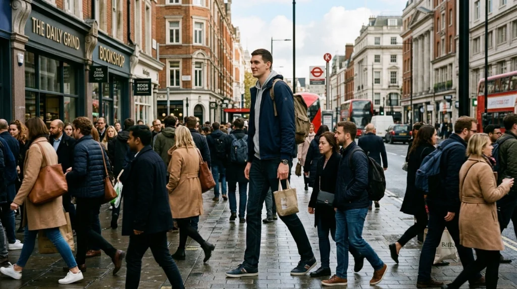 metaphor for a tall person