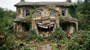 metaphor for abandoned house