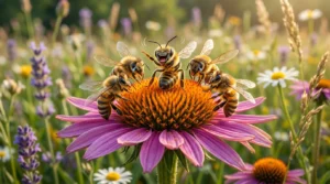 metaphor for bees