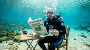 metaphor for clear water