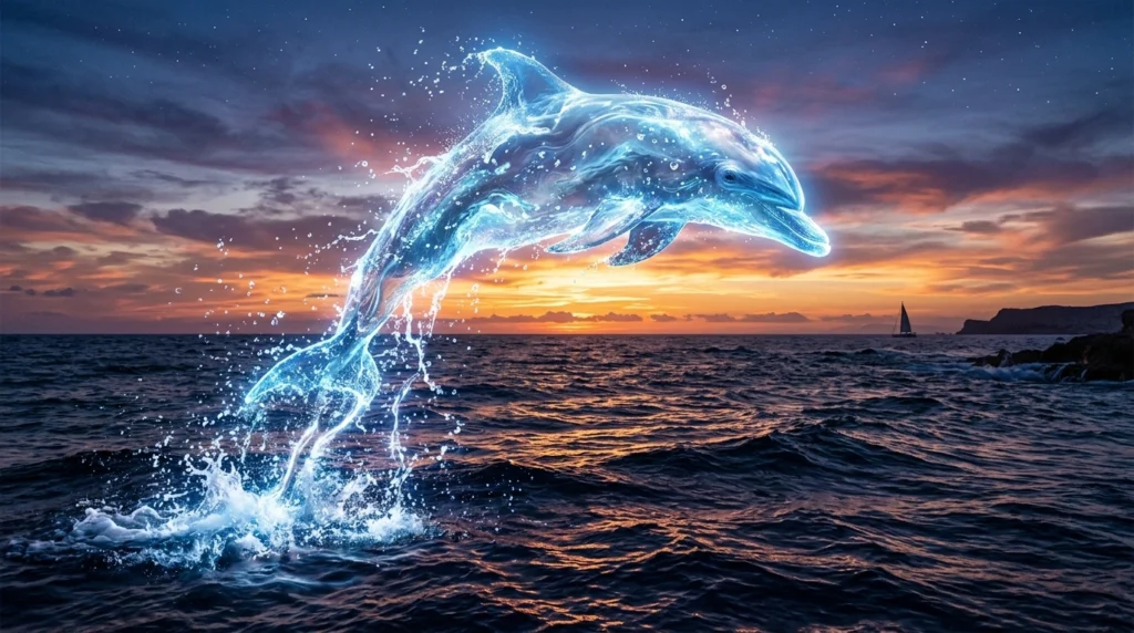metaphor for dolphin