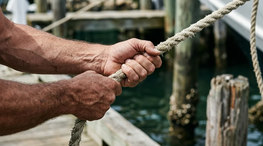 metaphor for holding something tight