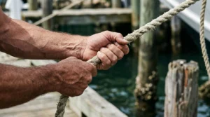metaphor for holding something tight