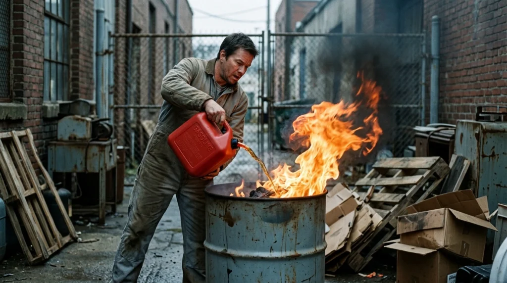 metaphor for making things worse