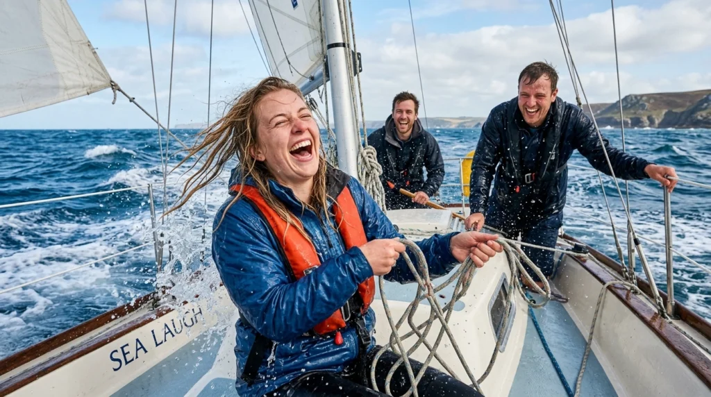 metaphor for sailing