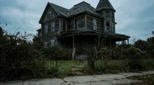 metaphor for scary house