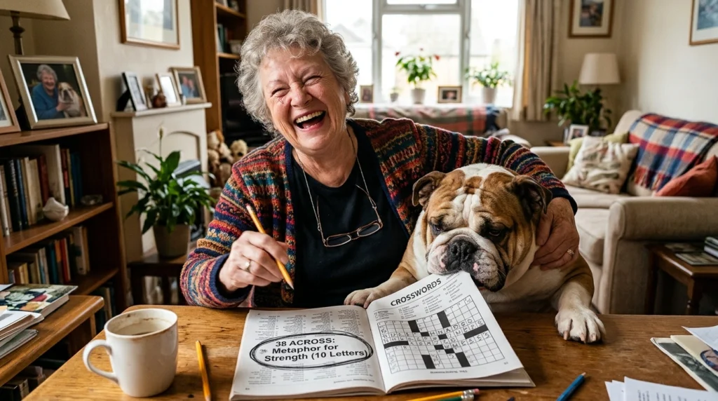 metaphor for strength crossword clue