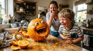metaphor for the fruit orange