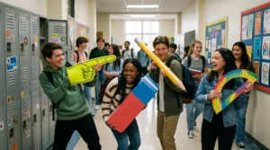 weapons metaphor for school shooting